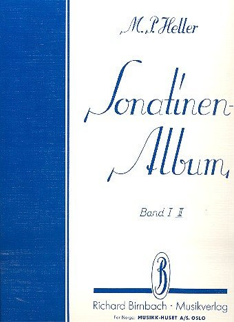 Sonatinenalbum Band 2 für Klavier [Musiknoten] Max Paul Heller Ed.