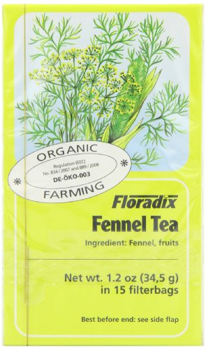 Salus Health Range Salus Organic Fennel Herbal Tea, 6er Pack - 90 bags