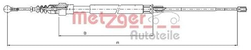 Seilzug Feststellbremse hinten Scheibenbremse METZGER passend für AUDI A3