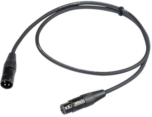 Proel Chl250Lu1 Bk - Cable de micrófono balanceado