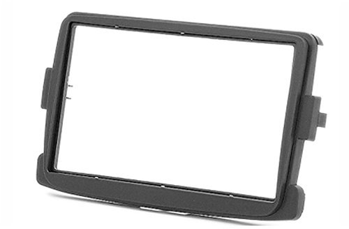 carav 11–297 Doppel DIN Autoradio Radioblende DVD Dash Installation Kit für Renault Duster 2010 +; Logan, Captur, Symbol 2013 +;, Sandero 2012 +; TRAFIC 2014 +/Dacia Duster, Sandero 2013 +; Logan, DOKKER, LODGY 2012 + Faszie mit 173 * 98 mm und 178 * 102 mm