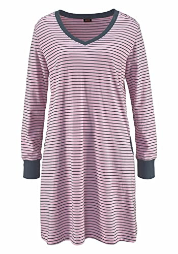 HIS Damen Nachtwäsche, Nachthemd, H.I.S (40/42, Rosa)
