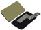 Namensschild-Rohlinge – 10 Stück – gebürstetes Gold, 3,8 x 7,6 cm, runde Ecken, magnetische Rückseite