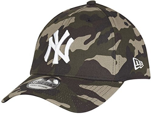 New Era 39Thirty Flexfit Cap - NY Yankees Wood camo - XS/S
