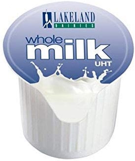 Lakeland UHT Milk Portions (120 Pots)