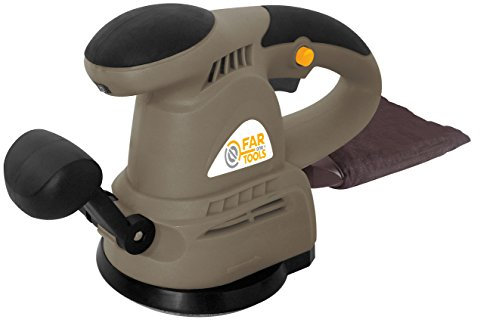 Fartools One Ponceuse Orbitale 430W Ø125mm, fixation autoagrippante, oscillation 6000-13000cp/min, collecteur de poussières, double poignée confort