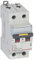 Legrand 409214 Disjoncteur DX³10000 16kA arrivée haute et départ bas à vis, 2P, 230V~ à 400V~, 2A, courbe C, 2 modules