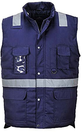 Portwest Iona Bodywarmer, Color: Navy, Size: Large, F414NARL