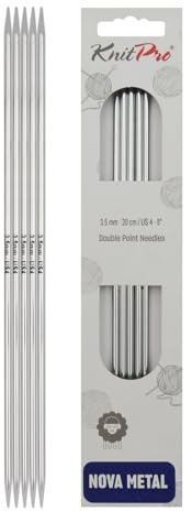 KnitPro Nova Double Pointed Needles 8 (20cm) | 3.50mm
