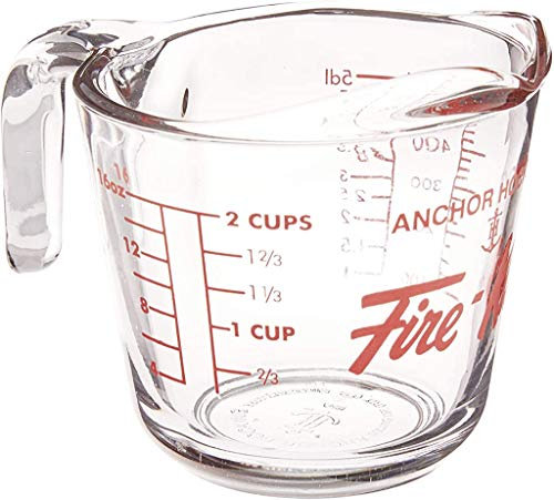 Anchor Hocking Fire-King 16 Oz Glass Measuring Cup
