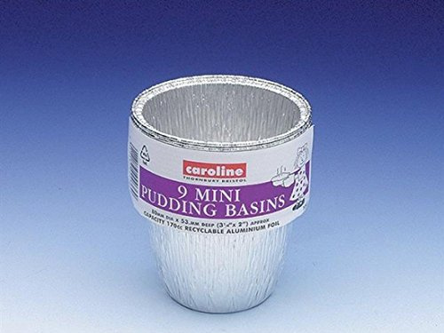 Caroline Foil Mini Pudding Basin 6oz X9