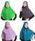 GladThink 4 X Full Cover Frauen Muslim Hijab Caps Islamische Schals Set No.13