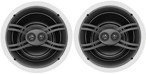 YAMAHA NS-IW280CWH 6.5 3-Way In-Ceiling Speaker System (White, Pair)