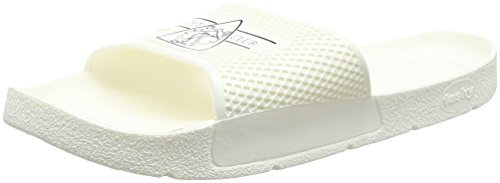 Fashy Yacht Club 7227 10, Unisex - Erwachsene Bade Sandalen, Weiss (Weiß 10), EU 37