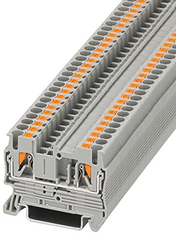 Phoenix Safe CONTACT Durchgangsklemme PT 2,5, 50 Stück, 3209510 Grau