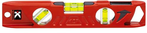 Kapro - K923-10/25 - livello di costruzione. 3 bolle. magnetico. sistema a piombo fiala vista sito - 25 cm