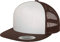 Flexfit Erwachsene Mütze Classic Trucker, Brn/Wht, One size, 6006W