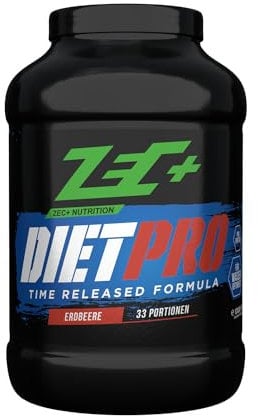 Zec+ Nutrition DIET PRO – 1000 g, Geschmack Erdbeere