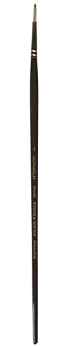 Winsor & Newton Monarch 5503004 Round Brush No. 4 3 mm Professional Synthetic Hair Brush for Oil or Acrylic Paints