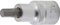 BGS 4253 - Douille à embouts - 12,5 mm (1/2) - six pans intérieurs 7 mm
