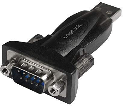 LogiLink AU0002E - USB 2.0 zu Seriell (DB9, RS232) Adapter, 1 Stück