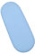 100% Baumwolle Jersey Spannbetttücher für Babykörbchen Passend für 33 x 76 cm Matratze (Blau)