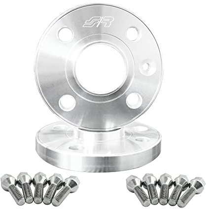 Simoni Racing DR020/B6 Kit 2 Separadores Ruedas Completos de Tornillos, 16 mm