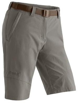 Maier Sports Lawa, Kurze Damen Wanderhose, Wasserabweisende Bermuda für Trekking und Hiking, PFC-frei, mSTRETCH pro 4 & Dryprotec