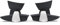 Bugaboo Autokindersitz-Adapter für Bee Kinderwagen, einfaches Click-and-Go-System, Schwarz