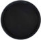 Winco Rundes Fiberglas-Tablett mit rutschfester Oberfläche, 35,6 cm, Schwarz