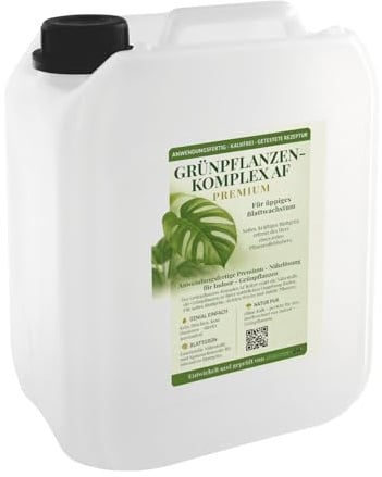 GREEN24 Grünpflanzen-Komplex AF - 5 Liter anwendungsfertiger Dünger kalkfrei für Grün- & Zimmerpflanzen