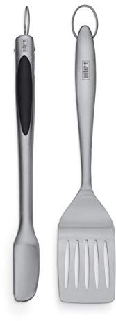 Weber 6707 Style Grillbesteck Set, 2 teilig, edelstahl