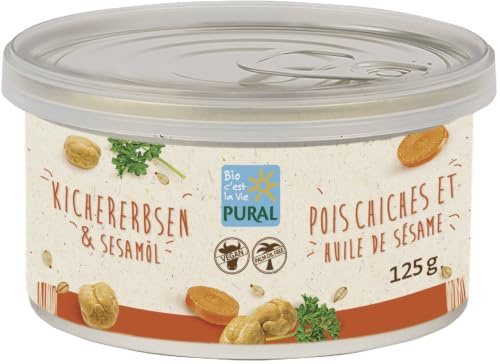 Pflanzlicher Aufstrich Kichererbse-Ses. palmölfr. 1 x 125 g