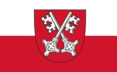 U24 Aufkleber Regensburg Flagge Fahne 15 x 10 cm Autoaufkleber Sticker