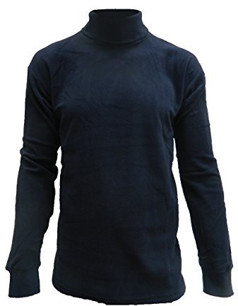 OUTLET MILITARY Dolcevita (Lupetto) in Micropile Blu Navy (S)