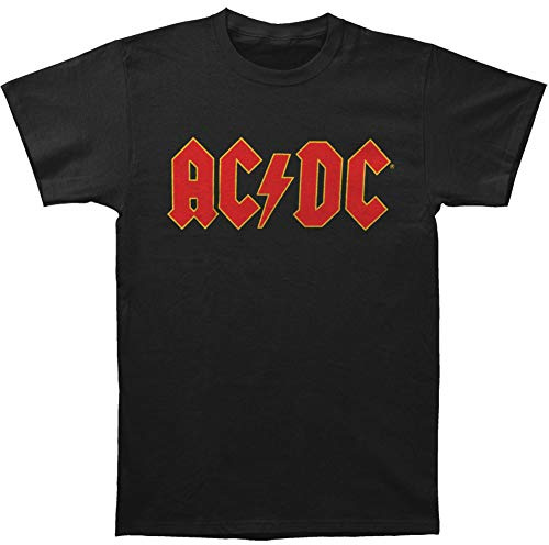 AC/DC Men's Logo T-Shirt Medium Black