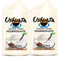 Ushuaïa Douche Crème Nourrissante Ressource au Lait de Coco des Îles sous le Vent 250 ml - Lot de 2