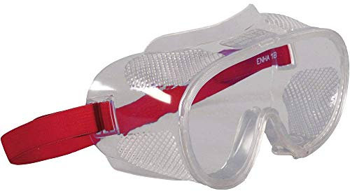2661 Vollsichtbrille Rot DIN EN 166-1