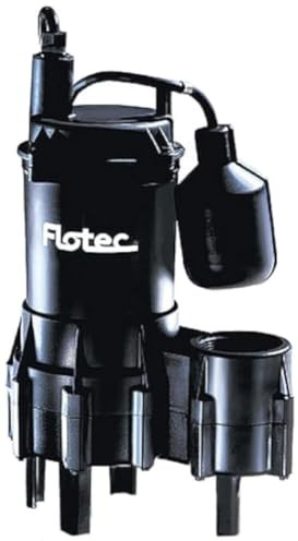 Pentair Flotec FPSE3200A Thermoplastic Sewage Pump 4/10 HP