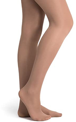 Rumpf Tanz Glanz Strumpfhose, Art.120, Suntan, S (36)