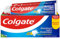 Colgate Maximum Caries Protection Zahnpasta mit Fluor, 2 Stück x 75 ml, Zahnpasta gegen Karies, Kalziumformel, die zwischen die Zähne eindringt, den Atem erfrischt, angenehmer Minzgeschmack