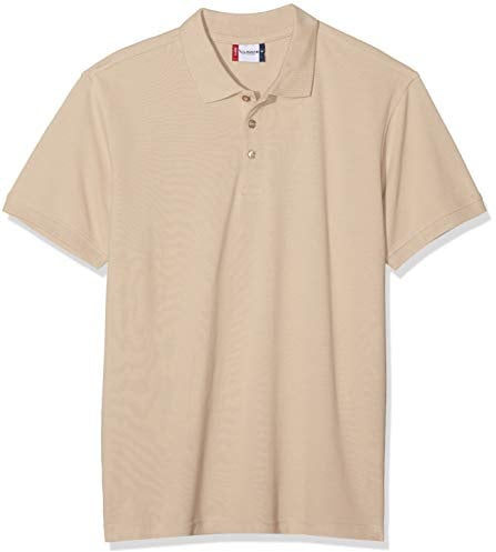 CliQue Herren Classic Lincoln Polo Polohemd, Beige (Caffe Latte), XL