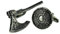 Viking Battle Shield & Axe Cufflinks Antique Finish, Metal Battle Design, Presented in a Gift Box