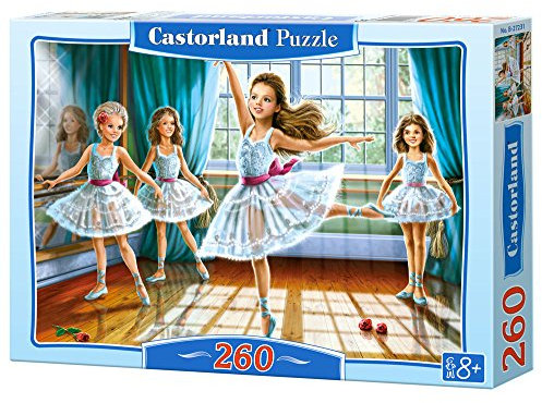 Castorland B-27231-1 Classic Little Ballerinas Puzzle, 260 Teile Set, Mehrfarbig, M