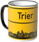 WANDKINGS® Tasse, Skyline Trier - SCHWARZ