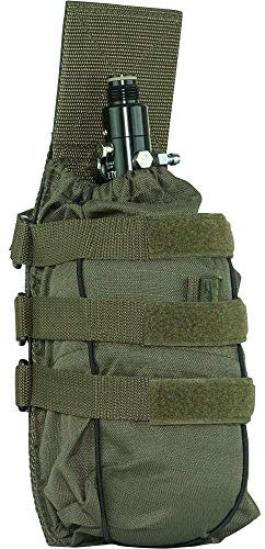 Valken Unisex-Erwachsene Paintball Universal Tank Vest Pouch V-TAC Tanktasche Oliv, olivgrün, Einheitsgröße