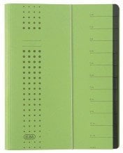 Elba Ordnungsmappe chic, Karton (RC), 450 g/qm, A4, 12 F„cher, grn