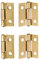 Scharnier Mini 18x15mm Metallscharnier 4 Stück (0145)