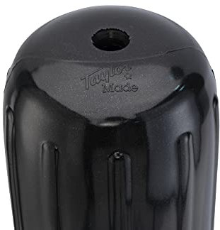 Taylor Made Productos Aufblasbares Boot aus Vinyl mit Mitte Schnur, 71025, Schwarz, 6 x 15