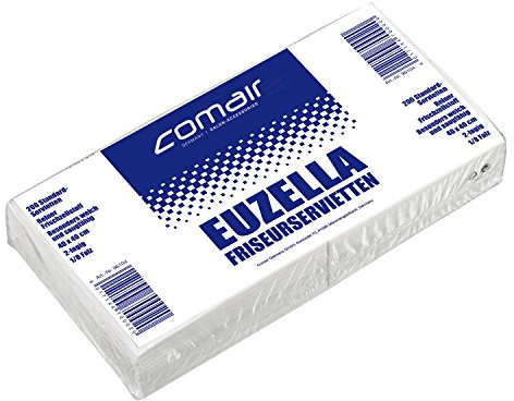 Comair 3012372 Euzella Servietten 200 Stück 200er Pack, 40 x 40 cm